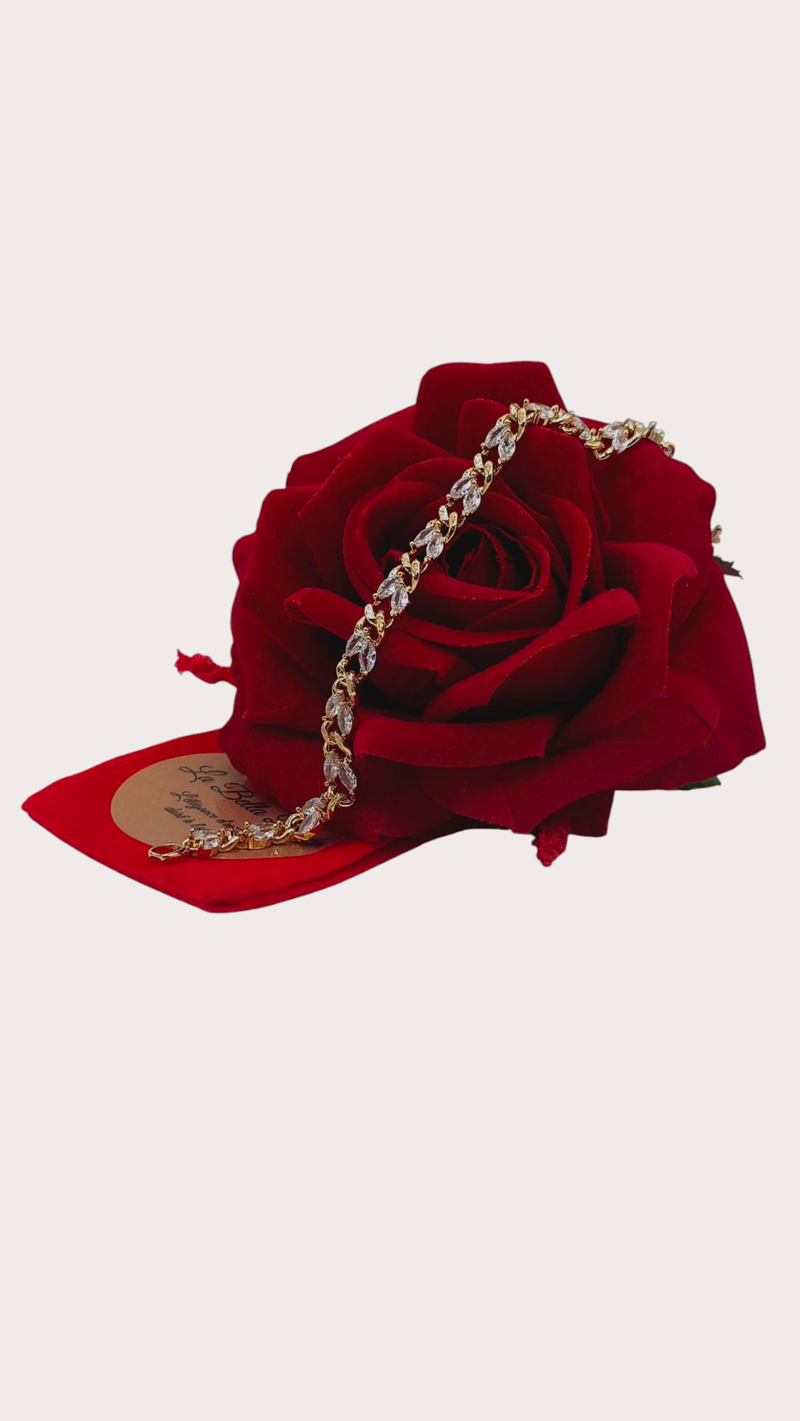 Bracelet Lumière d'Azur - Doré à l'or fin - La Bella Dorée