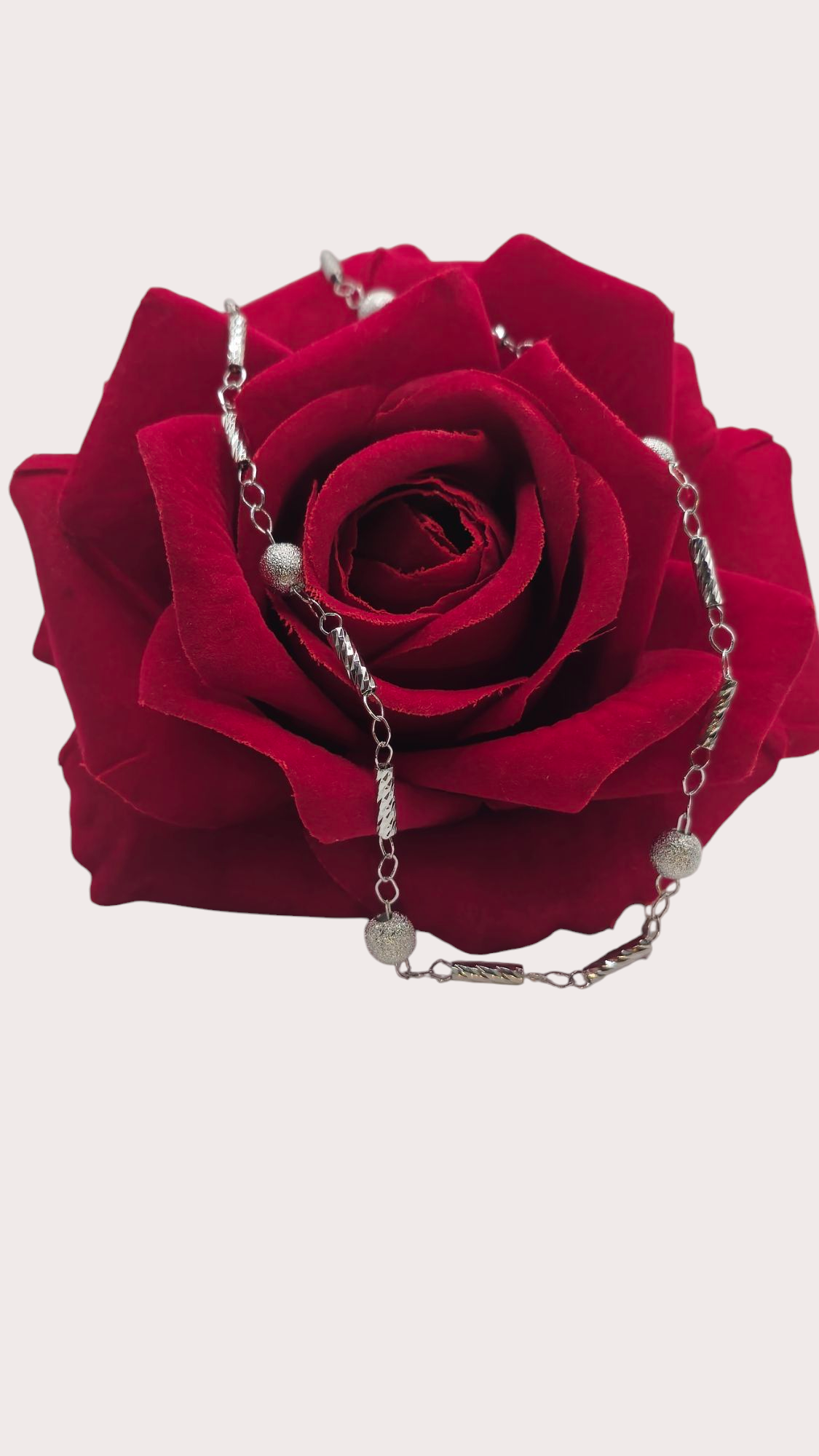 Collier Perles Argentées - Doré à l'or fin - La Bella Dorée