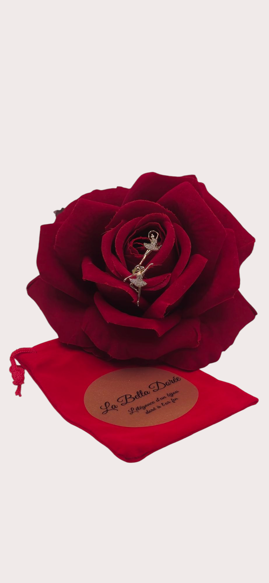 Boucles d'oreilles Danse Étoilée - Doré à L'or fin - La Bella Dorée