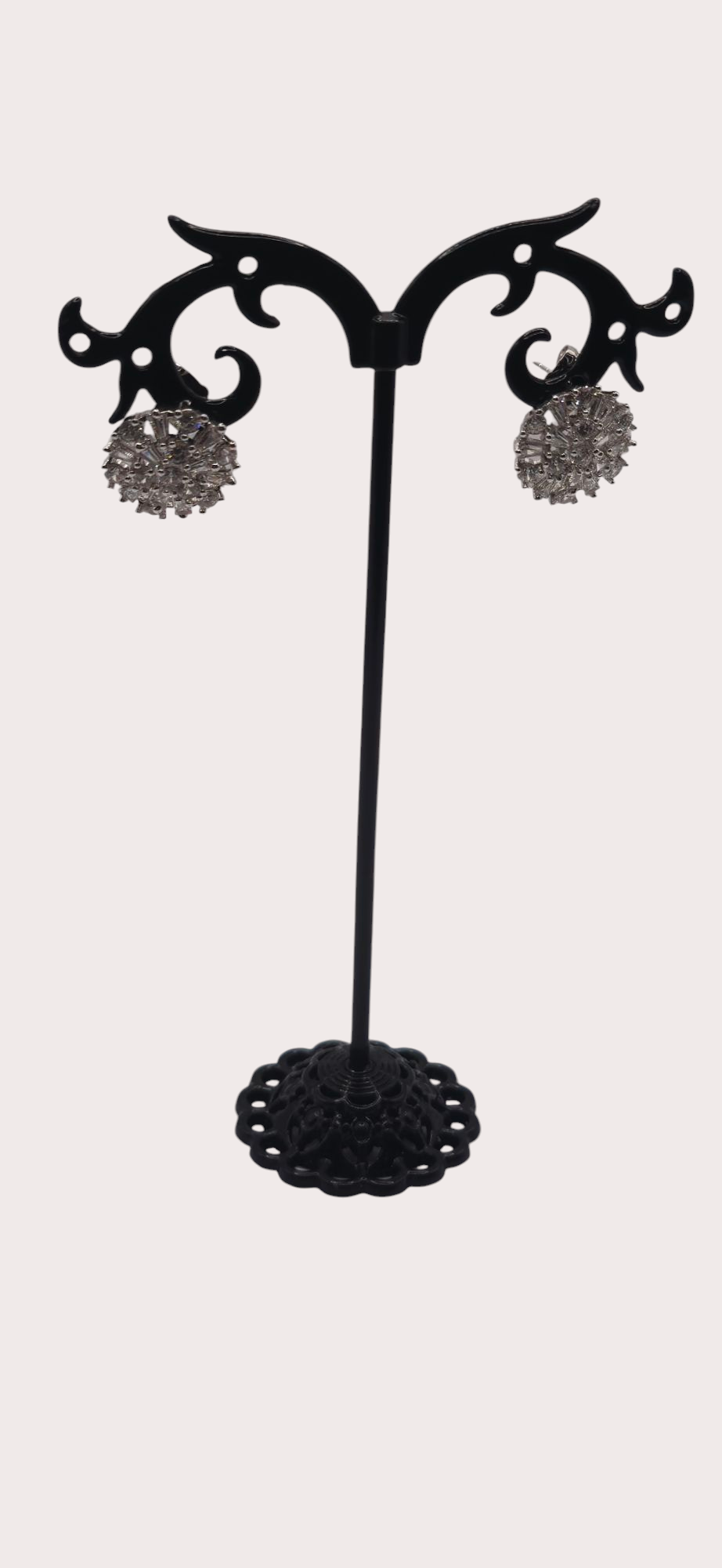 Boucles d'oreilles portées Éclat Stellaire - Doré à l'or fin argenté - La Bella Dorée