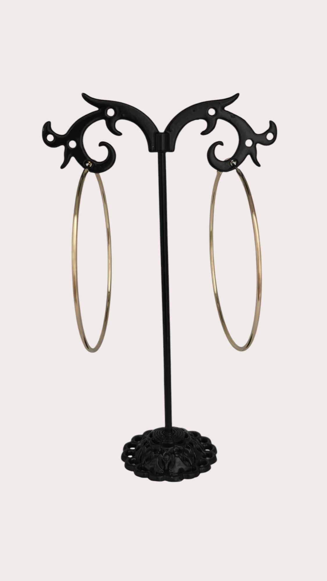 Boucles d'oreilles Élégance Intemporelle  - Doré à l'or fin - La Bella Dorée