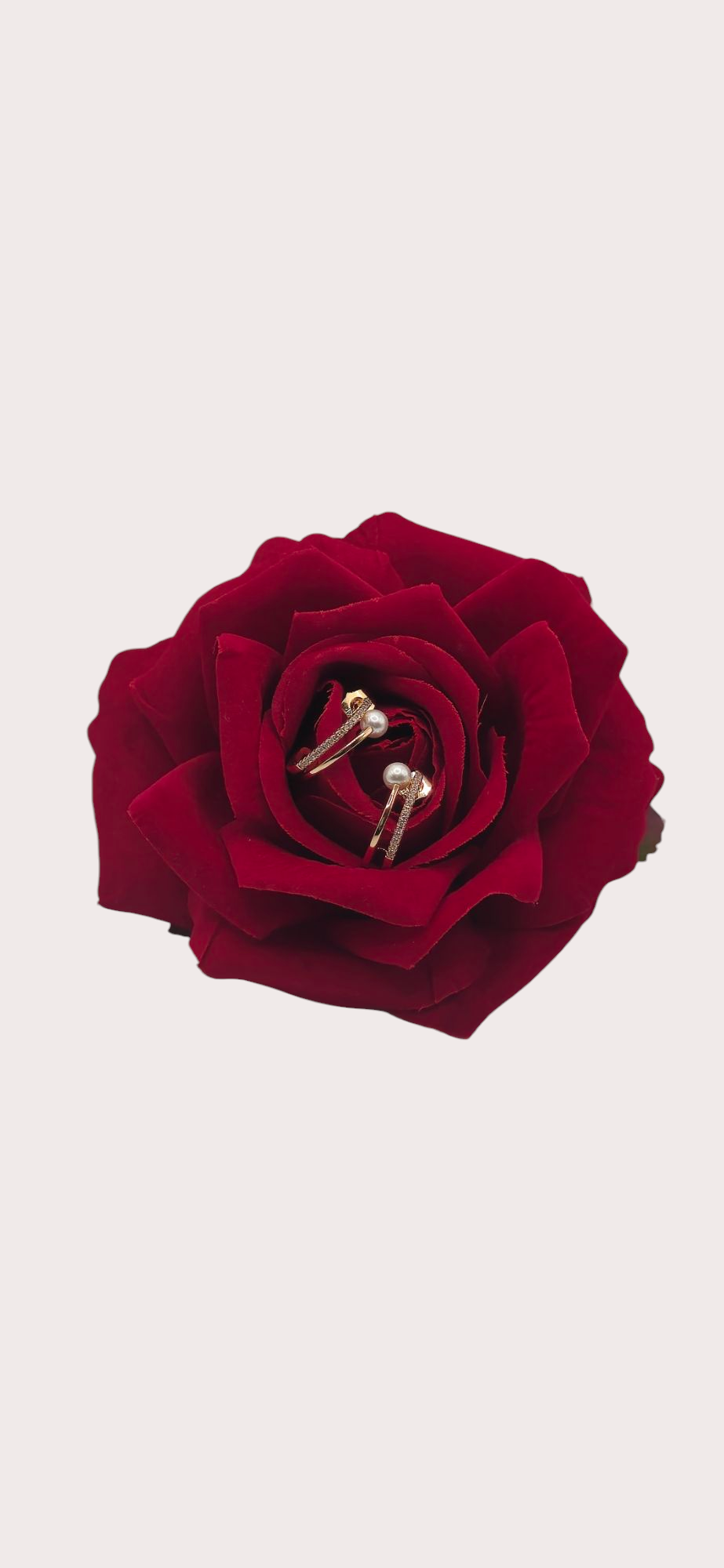 Boucles d'oreilles Élégance Perlée - Doré à l'or fin - La Bella Dorée