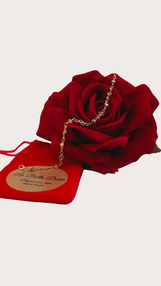 Bracelet Arabesque Royale  - Doré à l'or fin - La Bella Dorée