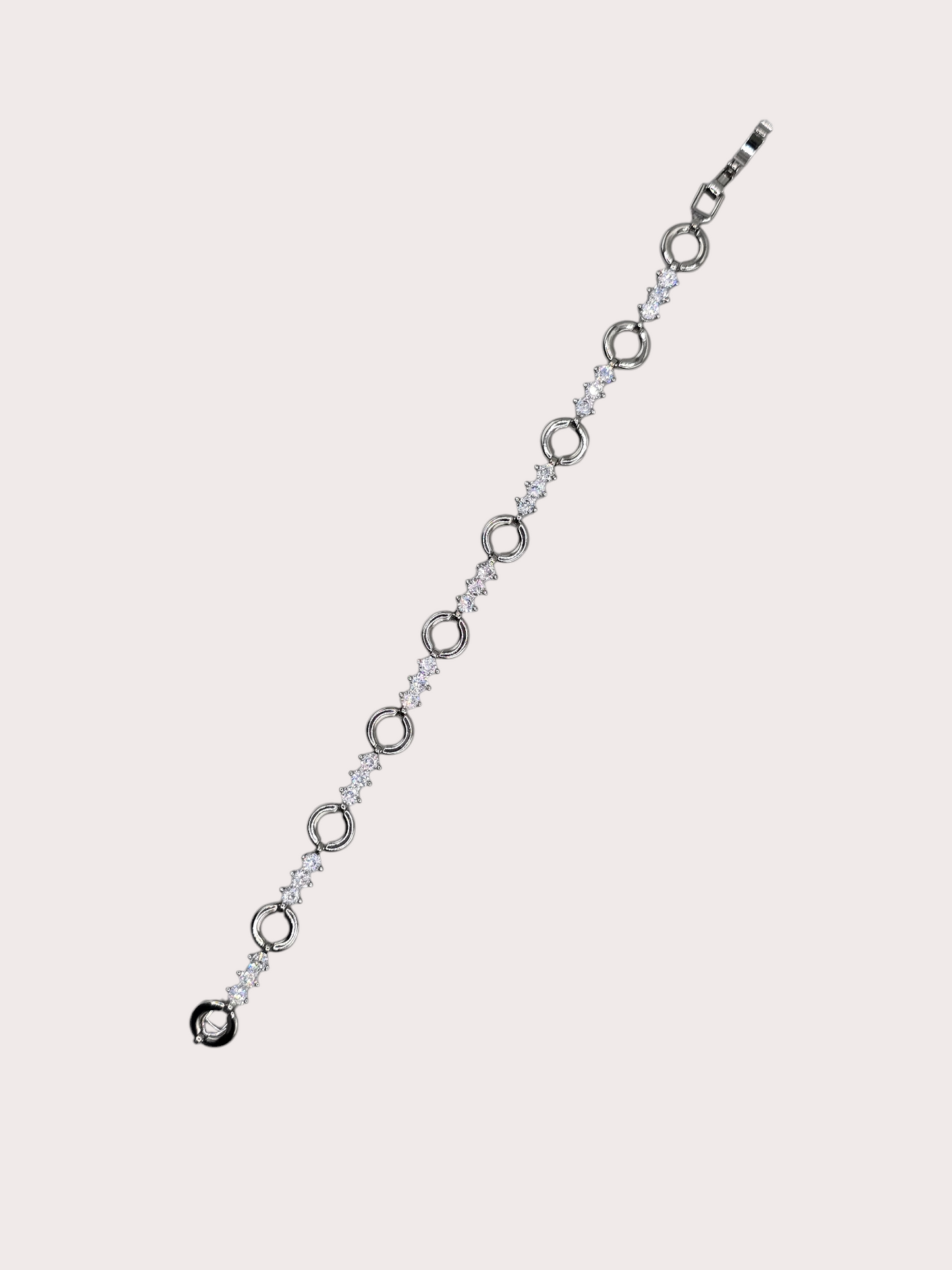 Bracelet Belle Éclat détail fermoir argenté - Doré à l'or fin - La Bella Dorée