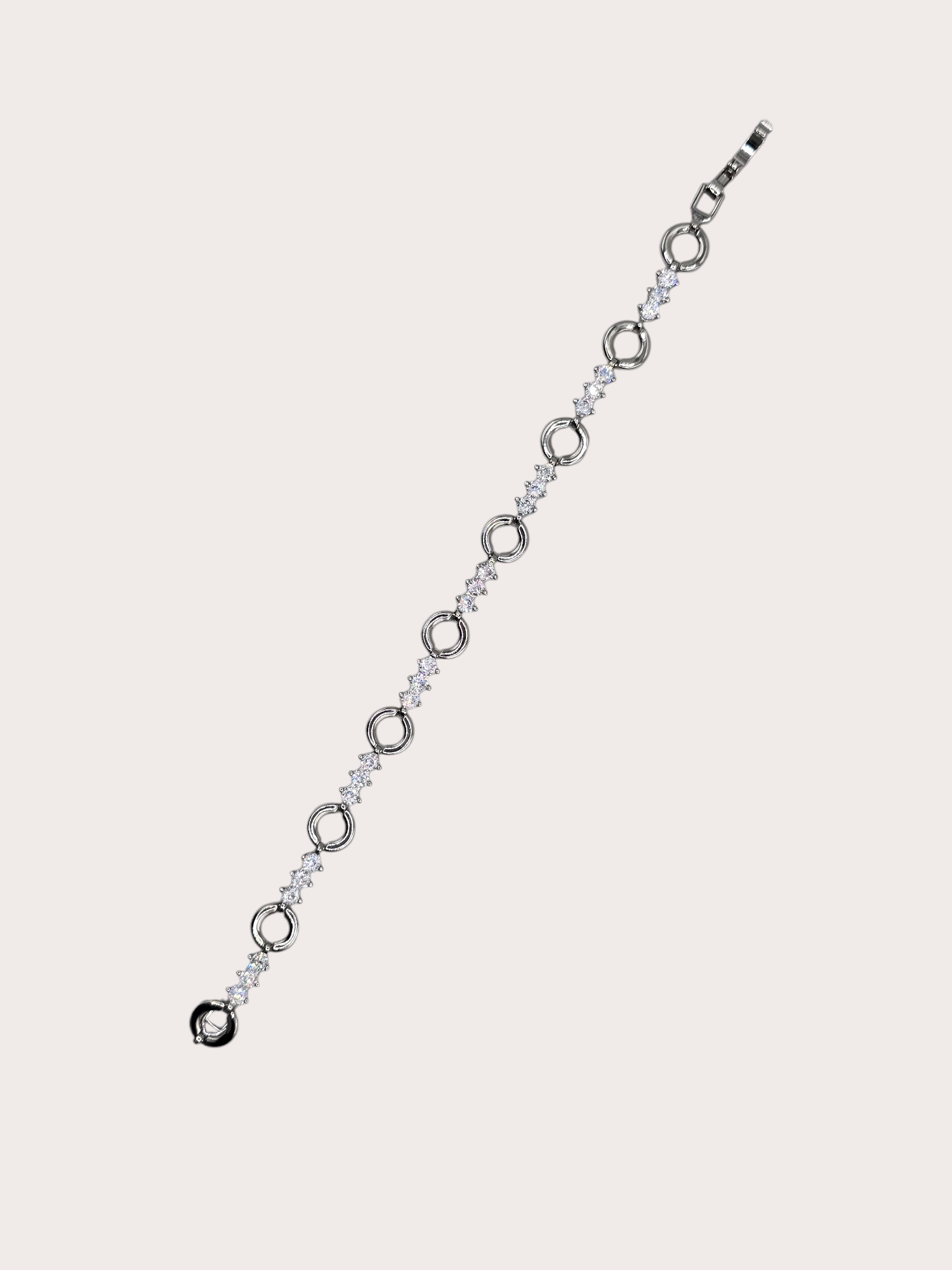 Bracelet Belle Éclat détail fermoir argenté - Doré à l'or fin - La Bella Dorée