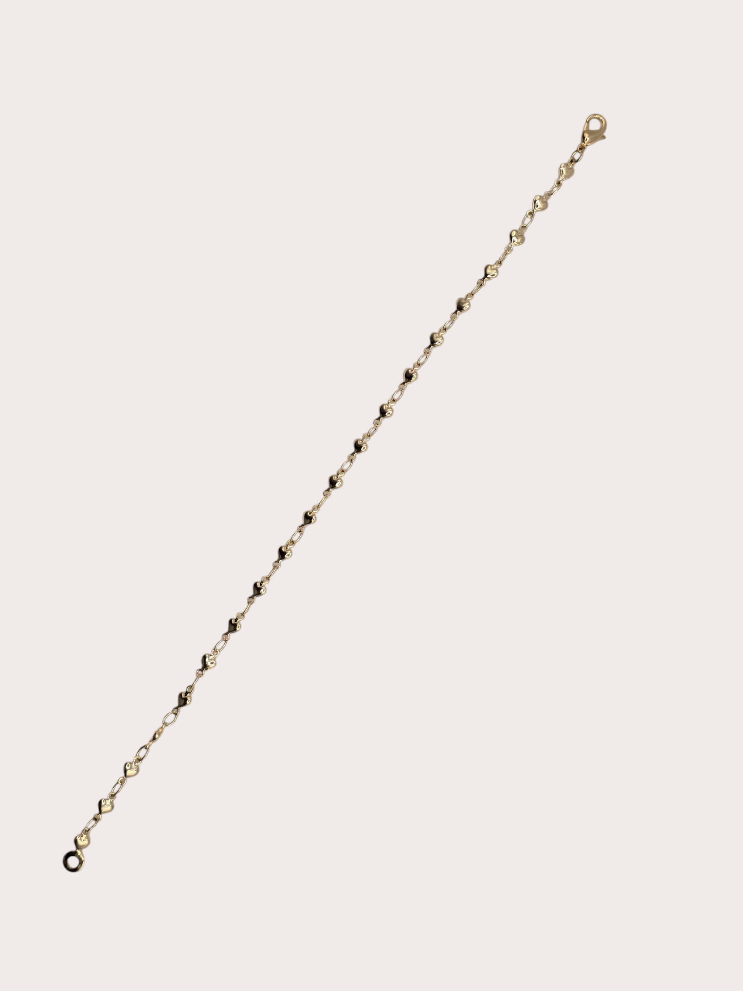 Bracelet Cœur d'Or détail fermoir - Doré à l'or fin - La Bella Dorée