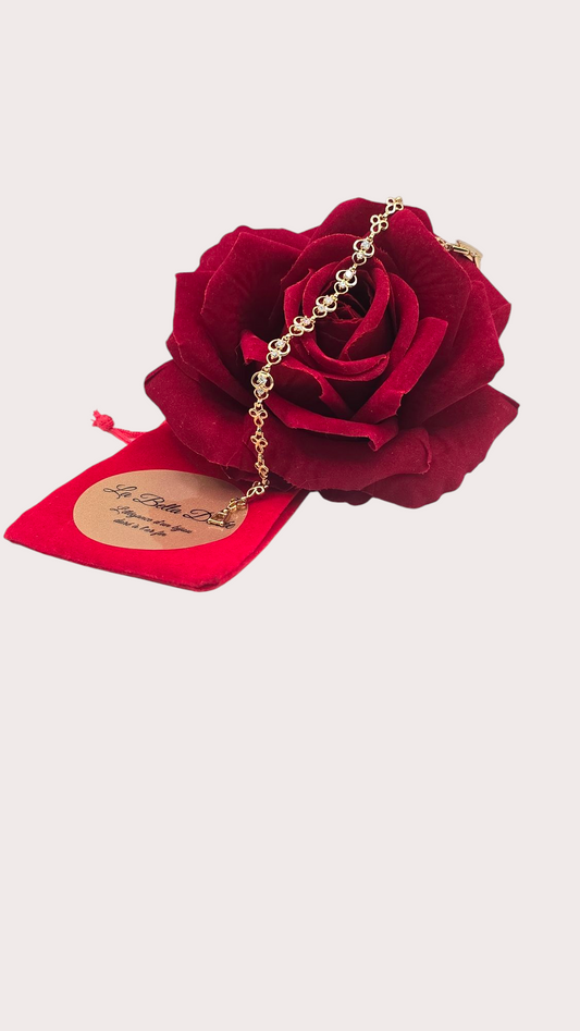 Bracelet Éclat D'or  - Doré à l'or fin - La Bella Dorée