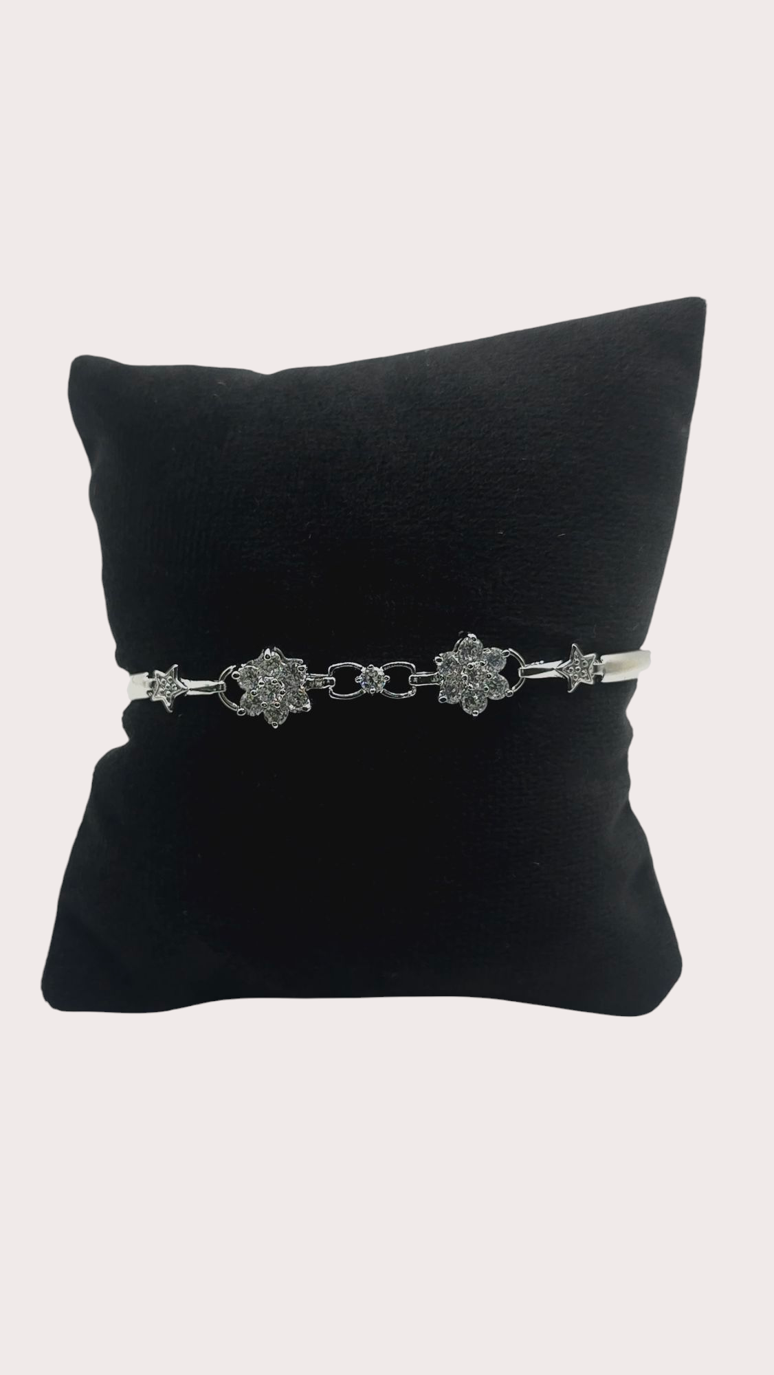 Bracelet Étoile Mystique argenté portée - Doré à l'or fin - La Bella Dorée