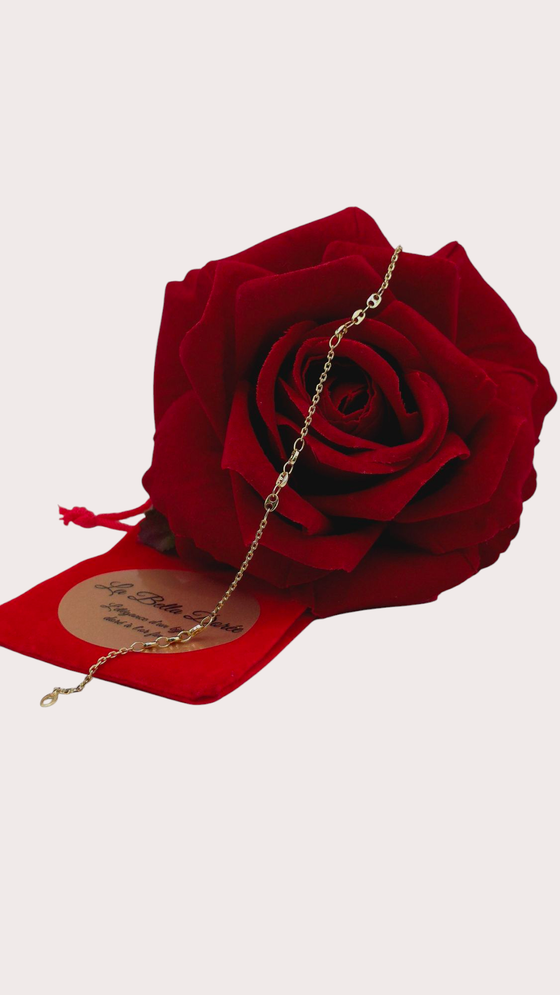 Bracelet Grains de Café Élégance - Doré à l'or fin - La Bella Dorée