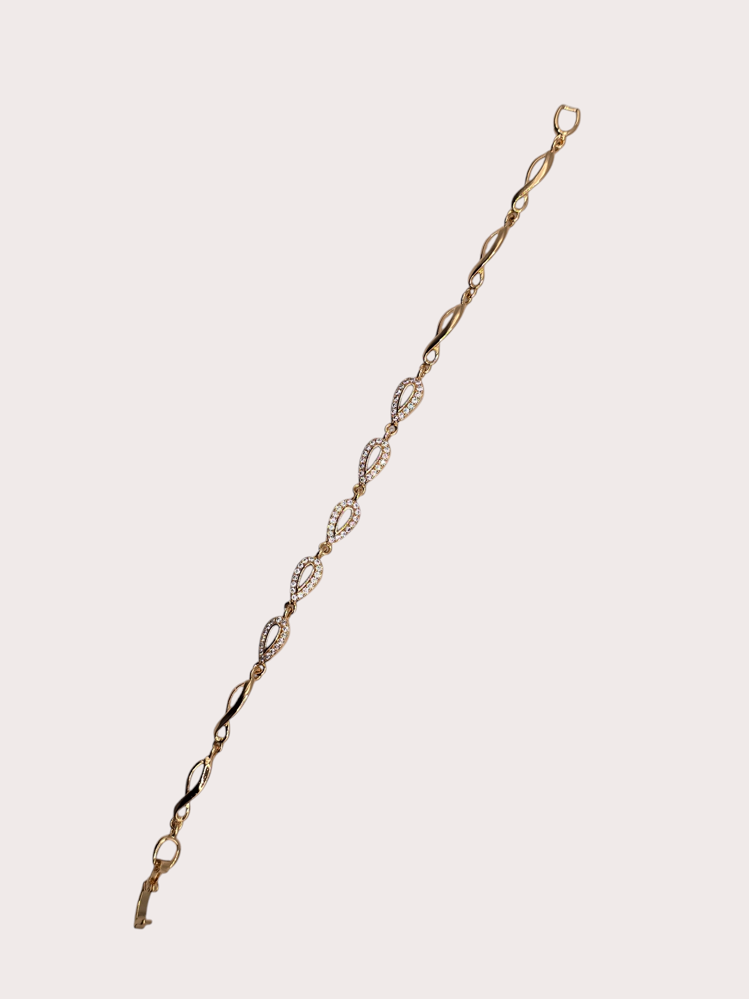Bracelet Promesse D'or détail fermoir - Doré à l'or fin - La Bella Dorée