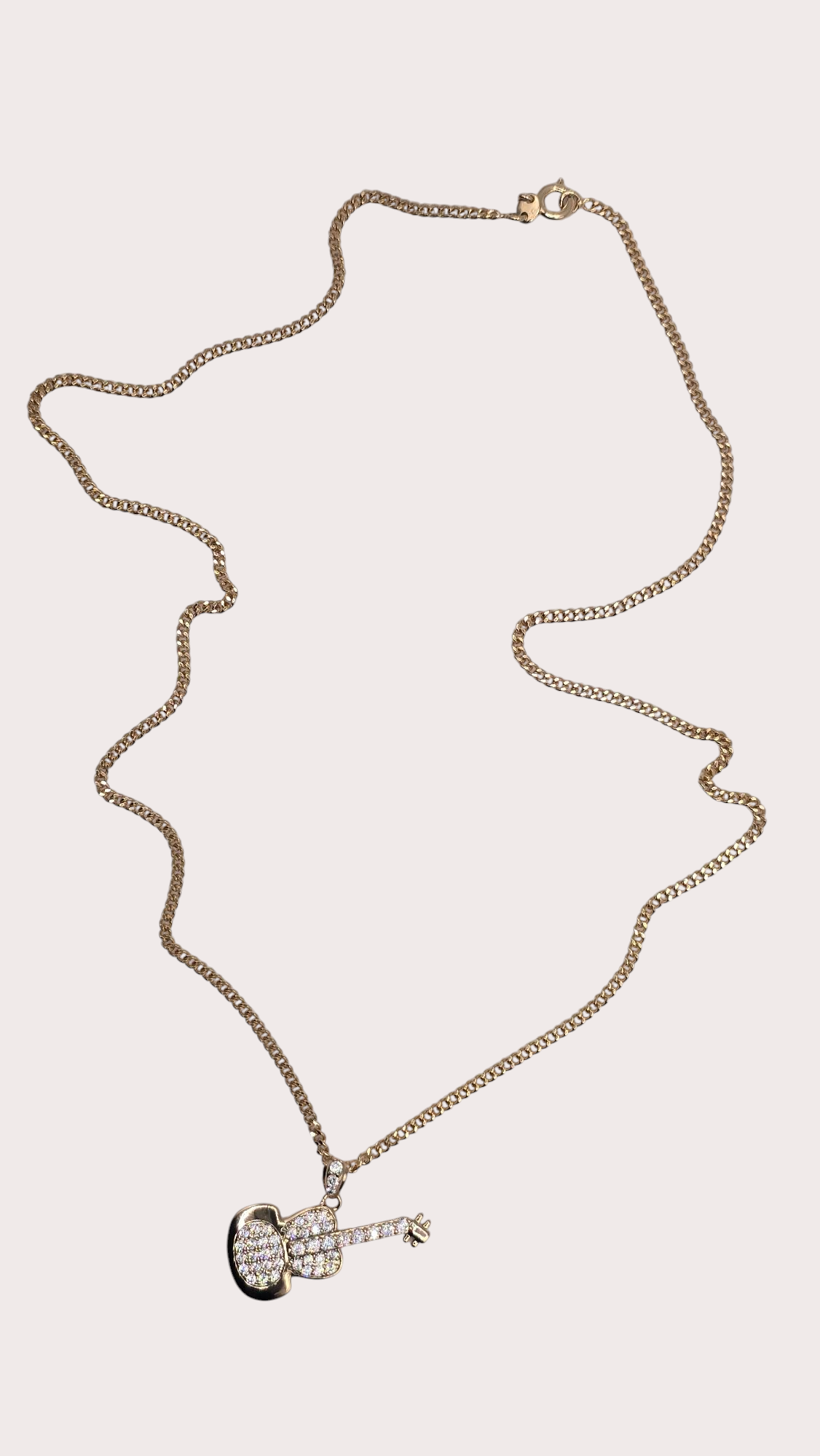 Collier Mélodie Éclatante détail chaîne - Doré à l'or fin - La Bella Dorée